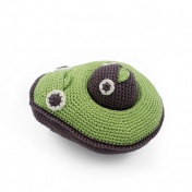 Katia Avocado & her Baby Seed Hand Crocheted Music Box