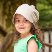 Luna Sun Hat in Organic Linen