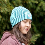 Wool and Silk Beanie Hat