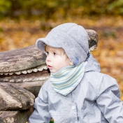 Boiled Organic Merino Wool Oskar Cap with Organic Cotton Lining