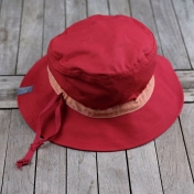 Broad-brimmed Olaf Sun Hat in Organic Cotton (UV)