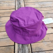 Bucket Hat with Drawstring in Organic Cotton (Fisherman\'s)