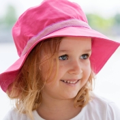 Broad-brimmed Olaf Sun Hat in Organic Cotton (UV)