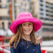 Large Floppy Sun Hat in Organic Cotton (Sofie)