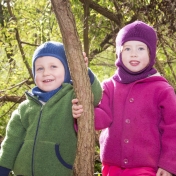 Knitted Balaclava in Organic Merino Wool and Silk