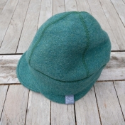 Boiled Organic Merino Wool Oskar Cap with Organic Cotton Lining