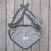 Fine Wool/Silk Baby Scarf Dribble Bib