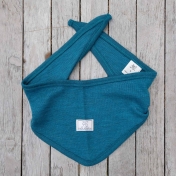 Fine Wool/Silk Baby Scarf Dribble Bib