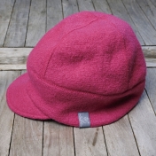 Boiled Organic Merino Wool Oskar Cap with Organic Cotton Lining