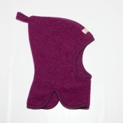 Pixie Balaclava with Tassel in Organic Merino Fleece