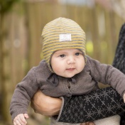 Radler Baby Hat in Organic Wool & Silk