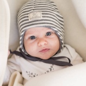 Radler Baby Hat in Organic Wool & Silk