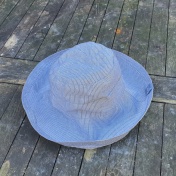 Large Floppy Sun Hat in Organic Cotton (Sofie)