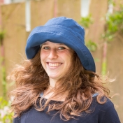 Large Floppy Sun Hat in Organic Cotton (Sofie)