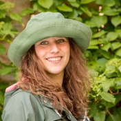 Large Floppy Sun Hat in Organic Cotton (Sofie)