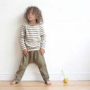 Organic Muslin Baggy Pants