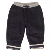 Fully Lined Organic Cotton Corduroy Trousers For Babies