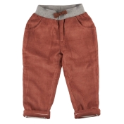 Fully Lined Organic Cotton Corduroy Trousers for Children