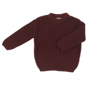 Chunky Rib Jumper in Organic Cotton