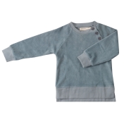 Soft Cotton Velour Sweatshirt