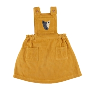 Pinafore Dress in Organic Cotton