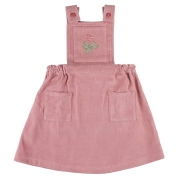 Pinafore Dress in Organic Cotton