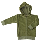 Soft Organic Cotton Velour Hoody