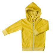 Soft Organic Cotton Velour Hoody