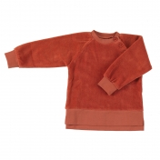 Soft Cotton Velour Sweatshirt