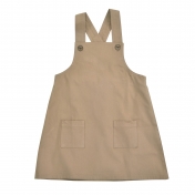 Apron Dress in Organic Cotton