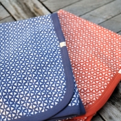 Organic Cotton Reversible Patterned Blanket