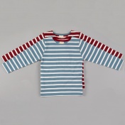 Long Sleeved Breton Stripe T-Shirt