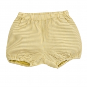 Organic Cotton Seersucker Baby Bloomers