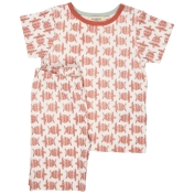 Children's Short Summer Pyjamas in Organic Cotton Children's Short Summer Pyjamas in Organic Cotton