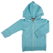 Soft Organic Cotton Velour Hoody