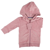 Soft Organic Cotton Velour Hoody