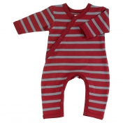 Pure Organic Cotton Striped Romper