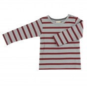 Long Sleeved Breton Stripe T-Shirt