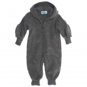 All-in-One Snugglesuit in Soft Organic Merino Wool Fleece