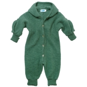 All-in-One Snugglesuit in Soft Organic Merino Wool Fleece