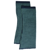 Merino Wool Jacquard Wrist Warmers