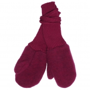 Mittens in Organic Merino Wool Fleece