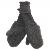 Mittens in Organic Merino Wool Fleece