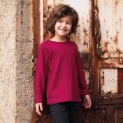 Children's Merino Wool and Silk Blend Terry Jumper