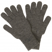 Reiff Unisex Gloves, Knitted Merino Wool 15 Anthracite / M / Organic Merino Wool