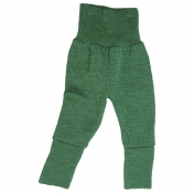 Comfy Waistband Twist Baby Trousers in Merino Wool