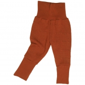 Comfy Waistband Twist Baby Trousers in Merino Wool