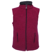 Children\'s Wool Fleece Zip Gilet with Pockets