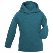 Children\'s Hoody in Organic Merino Wool Crepe