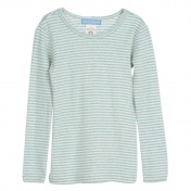 Children\'s Stripy Long-Sleeved Tee in Organic Cotton